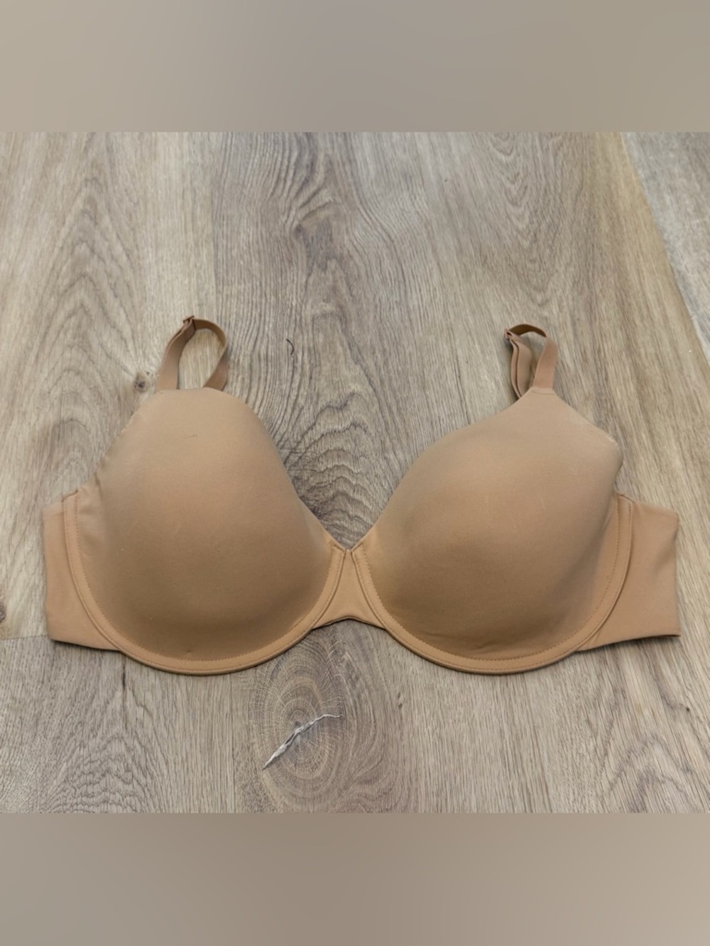 Skims Unlined Tan Bra 34DDD